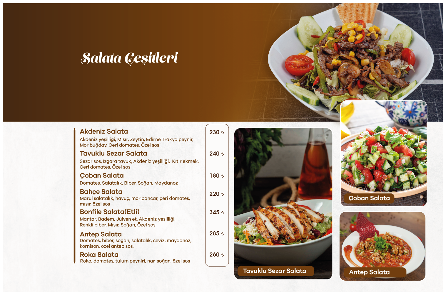 Salata Çeşitleri